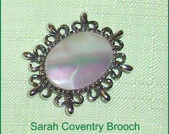 ON SALE Sarah Coventry Vintage Brooch Pin Jewelry Made in Canada