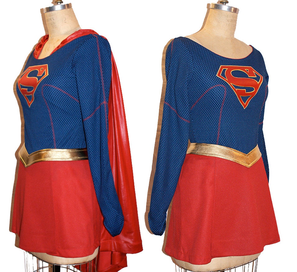 Supergirl Costume Replica Or Simple Melissa Benoist Super