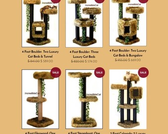 CAT TREE Furniture MODELS. Luxury Cat Beds, Modern Cat Tree Furniture, Unique Cat Tree Furniture, Best Cat Beds, Majestic Cat Furniture