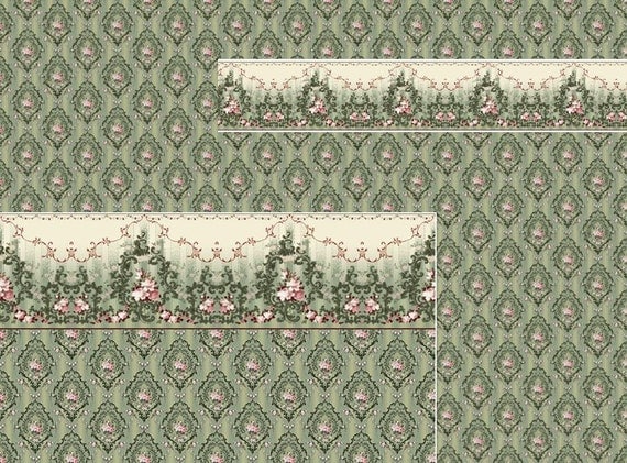 1 12 and 1 24 Scale Downloadable Printable Vintage Victorian