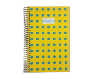 Notebook Planner | 2017 Planner | Personalized Notebook | 2017-2018 Personalized Calendar Notebook | Custom Notebook | Personalized Journal