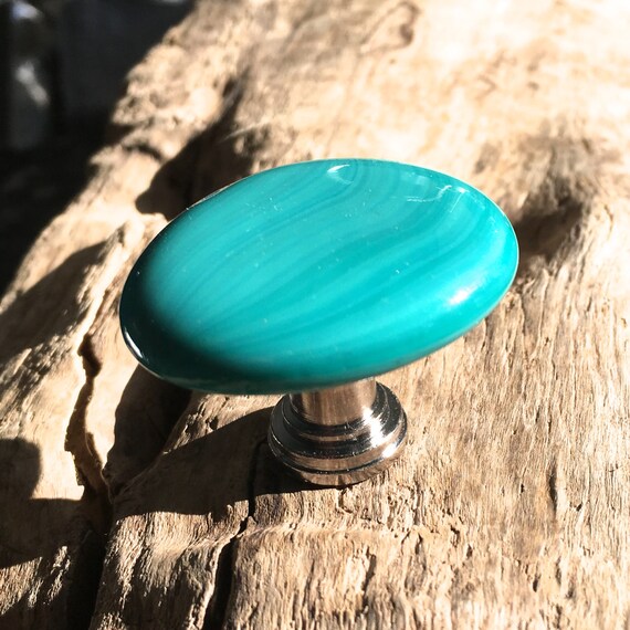 Teal Glass Drawer Knobs Knobs Furniture Knobs