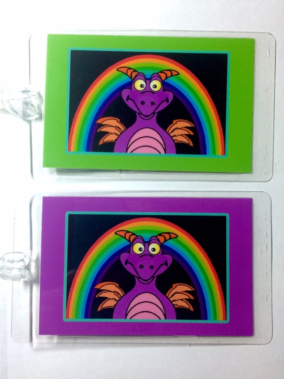 disney-luggage-tags-personalized-figment-laminated-10mil