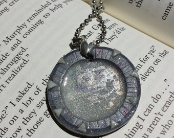 Stargate Inspired Gate Pendant Necklace