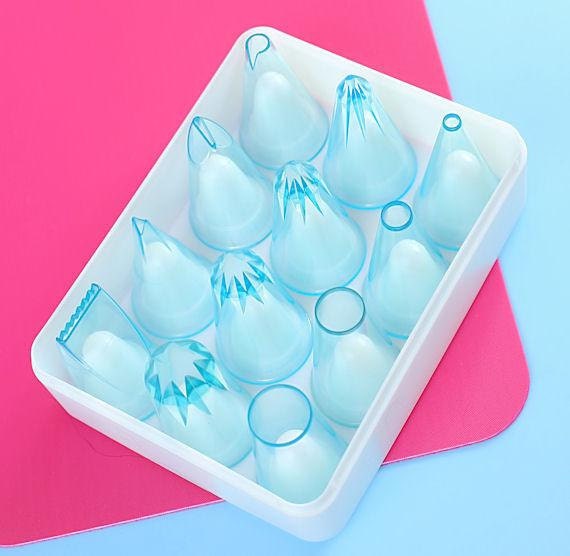 12 Piece Ateco Plastic Frosting Tip Set Icing Nozzles Pastry Decorating Tubes Tips Cookie 12 Piece Ateco Plastic Frosting Tip Set Icing Nozzles Pastry Decorating Tubes Tips Cookie