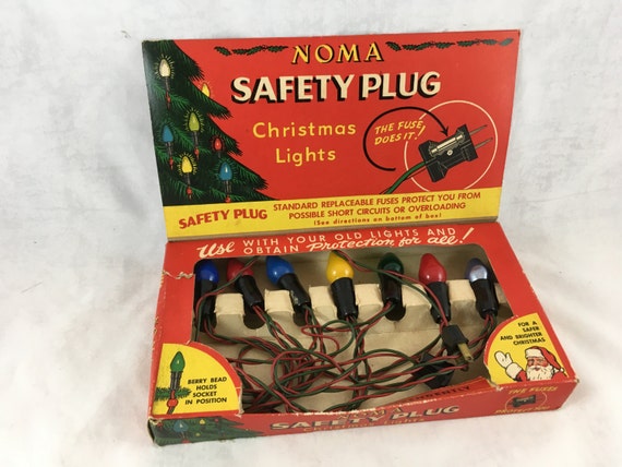 Vintage Noma Christmas Lights. Working Outdoor Decorative