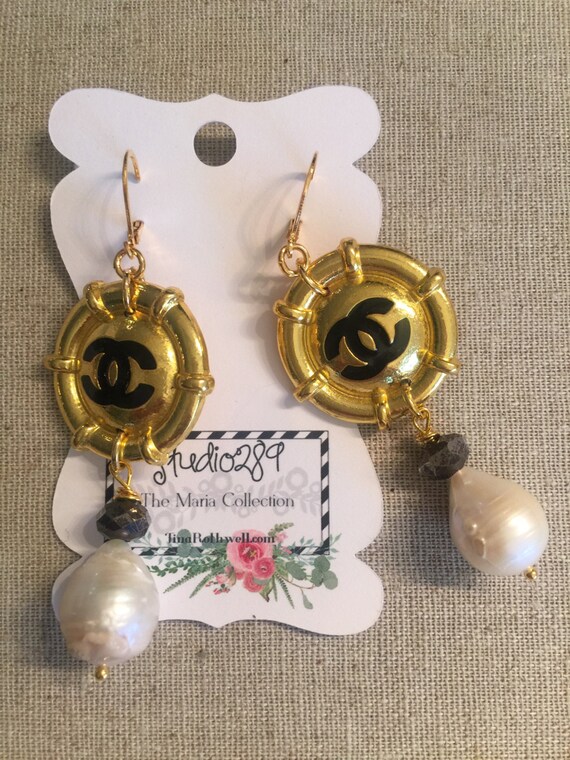 etsy chanel jewelry