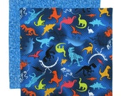 Dinosaurs Napkin, Kids Cloth Napkin, Kids Napkin Boys, School Lunch Napkin, 1 double sided dinosaur fabric napkin