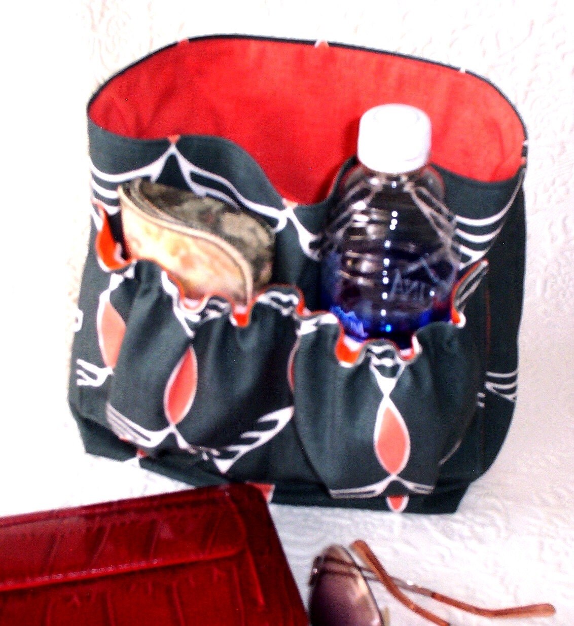 Large Handbag Insert Handbag Essentials by UniqueSewingBoutique