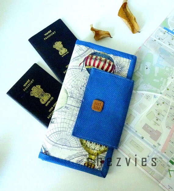 Family Passport Holder and travel document organizer by chezvies