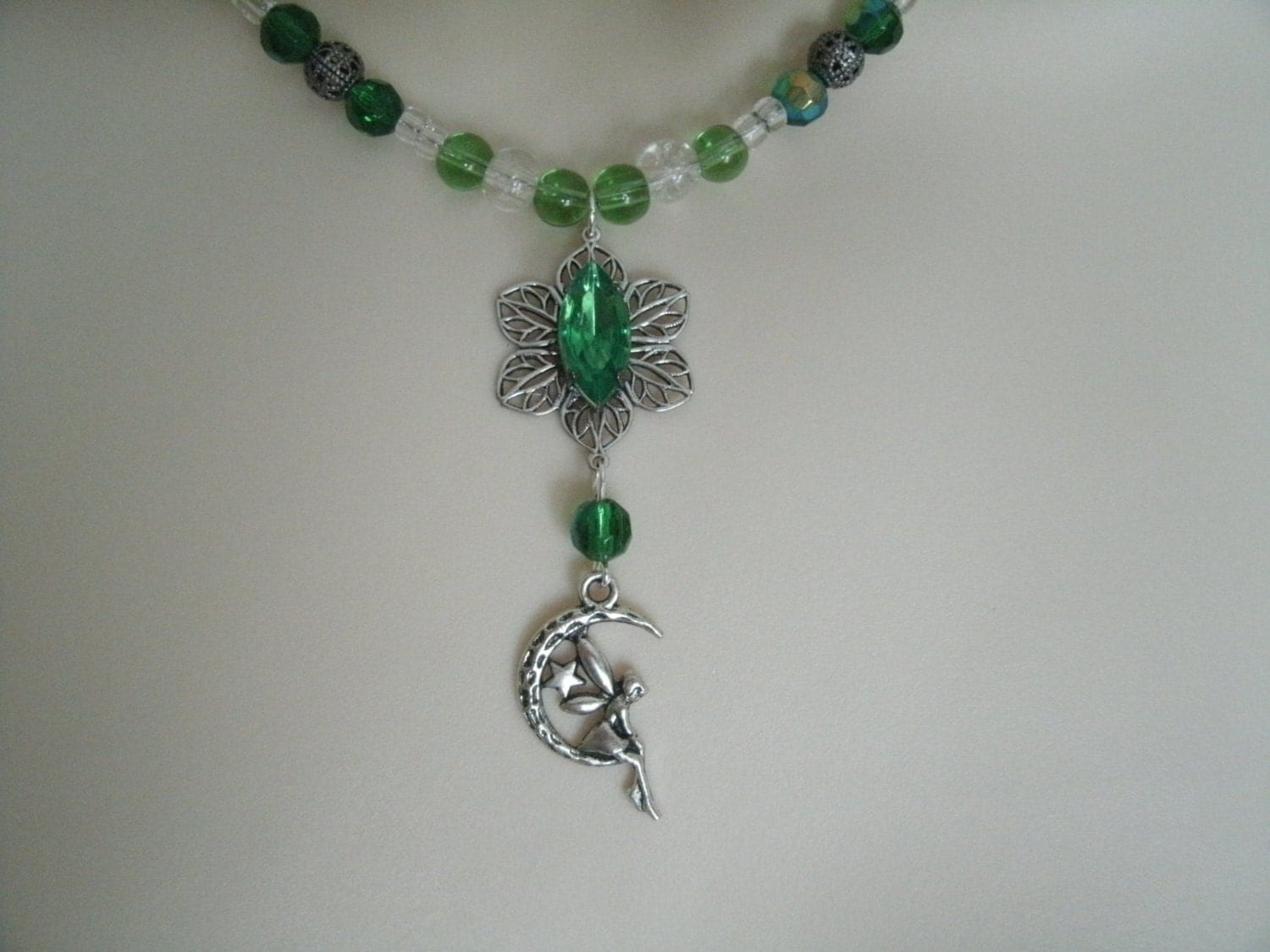 Fairy Necklace fairy jewelry fantasy jewelry by Sheekydoodle