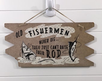 Humorous Fish Shop Signs Funny fishing signs | Etsy