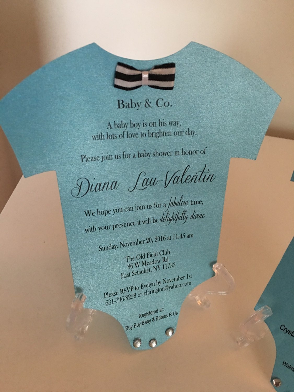 Tiffany and Co. Baby Shower