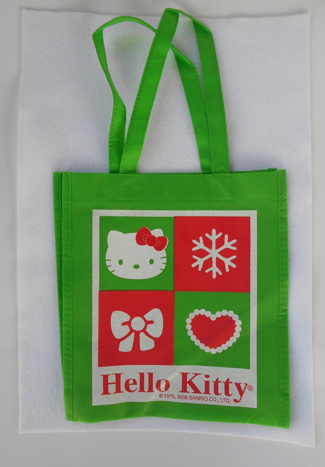 Hello Kitty Tote Gift Bag Sanrio 1976 Valentines by MagnoliaManor