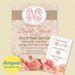 CUSTOM Printable Seed Packet Favor DIY by SunnysidePrintParty