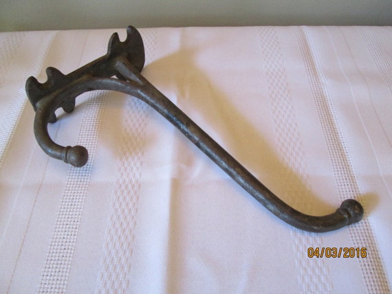 CAST IRON Horse Bridle Hook Hanger Equestrian Tack Rack Harness collar Hanger