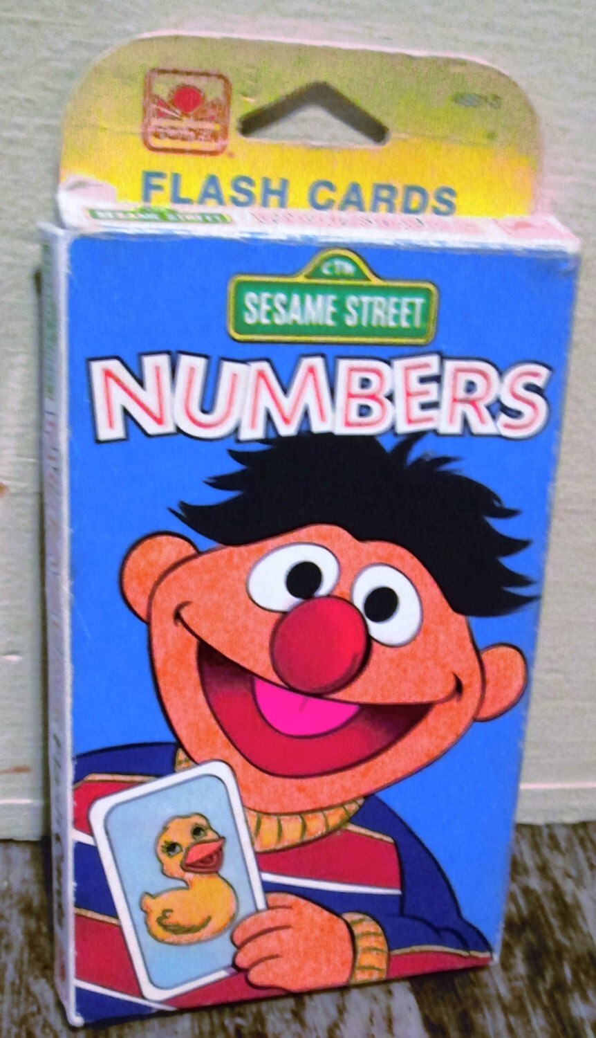 1993 Sesame Street Numbers. 30 Numbers Flash Cards. Y066