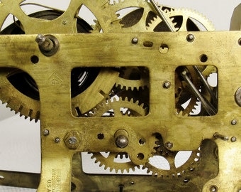 Gilbert Clock Movement Diagram