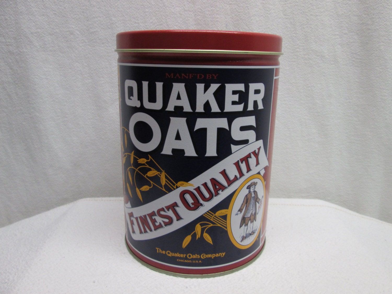 Quaker Oats Tin 1992 collectible tins kitchen canisters