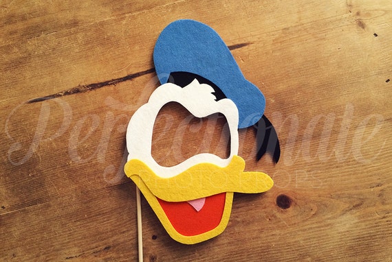 Items similar to Duck Mask Photo Prop | Donald Duck Prop on Etsy