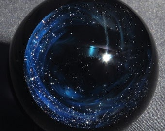 Dark Wormhole Glass Marble