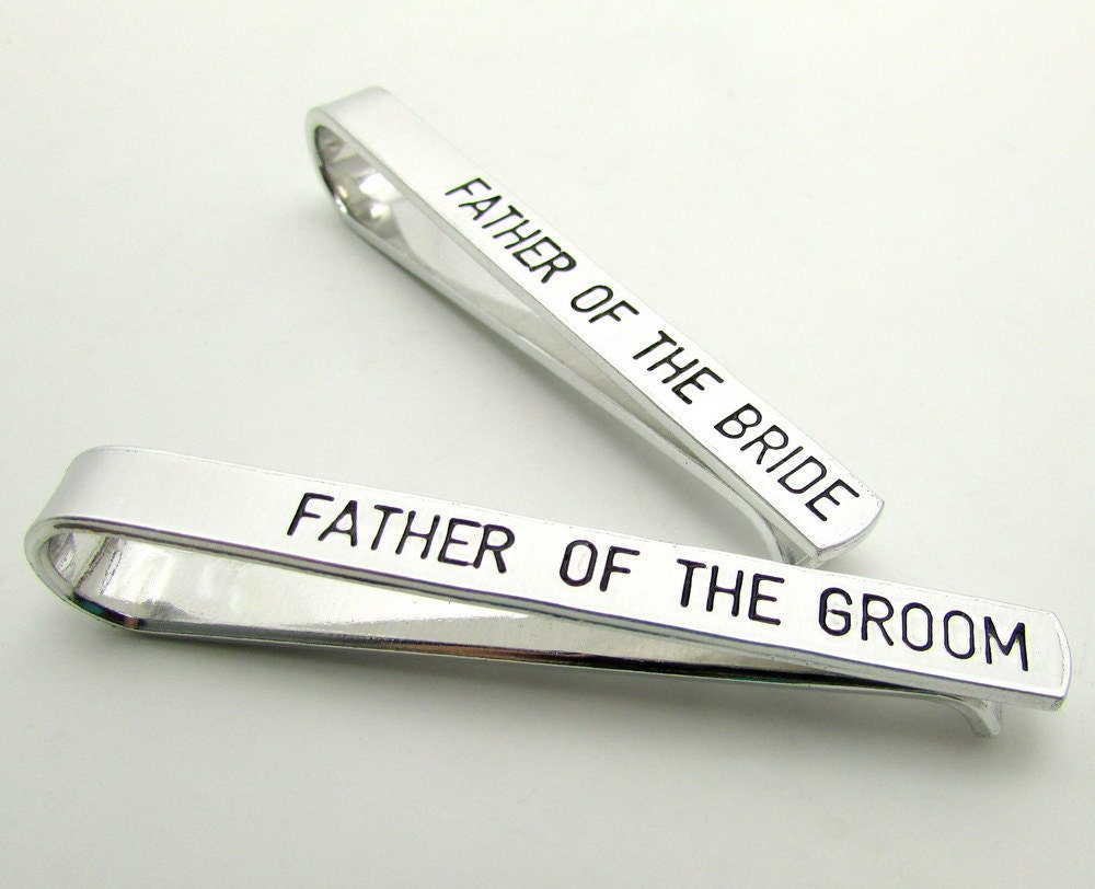Father of the Bride and Groom Personalized Tie by ReginaLynnDesign
