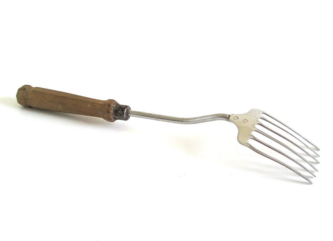 Foley Blending Fork Pastry Blender Kitchen Utensil Wood Handle