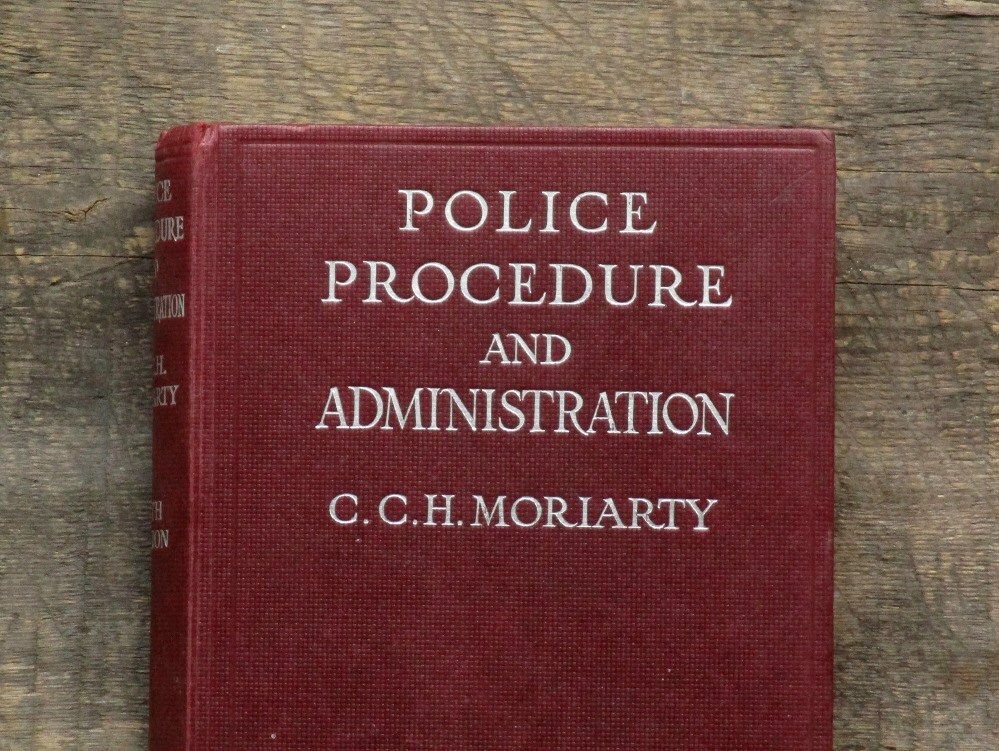 Moriarty's Police Procedure and Administration 1960s