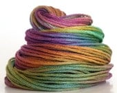 Hand Dyed Embroidery Floss, Embroidery thread, Cross Stitch Thread, hand embroidery, cotton floss, sewing thread, needlepoint, quilting