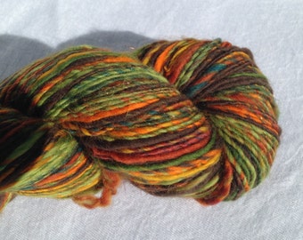 Glückpfennig im Wald Handspun
