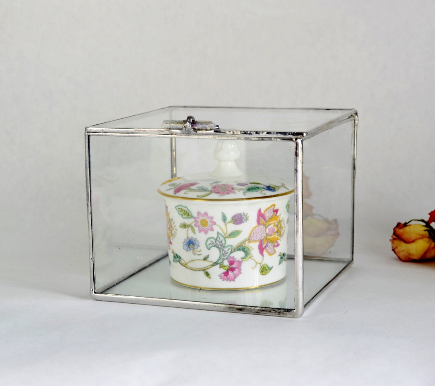 Glass Box Display Case Large Glass Display Box Glass Jewelry