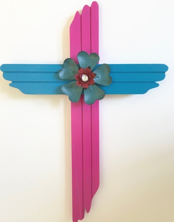 Rustic Home Decor Turquoise Wall Art Wooden by 