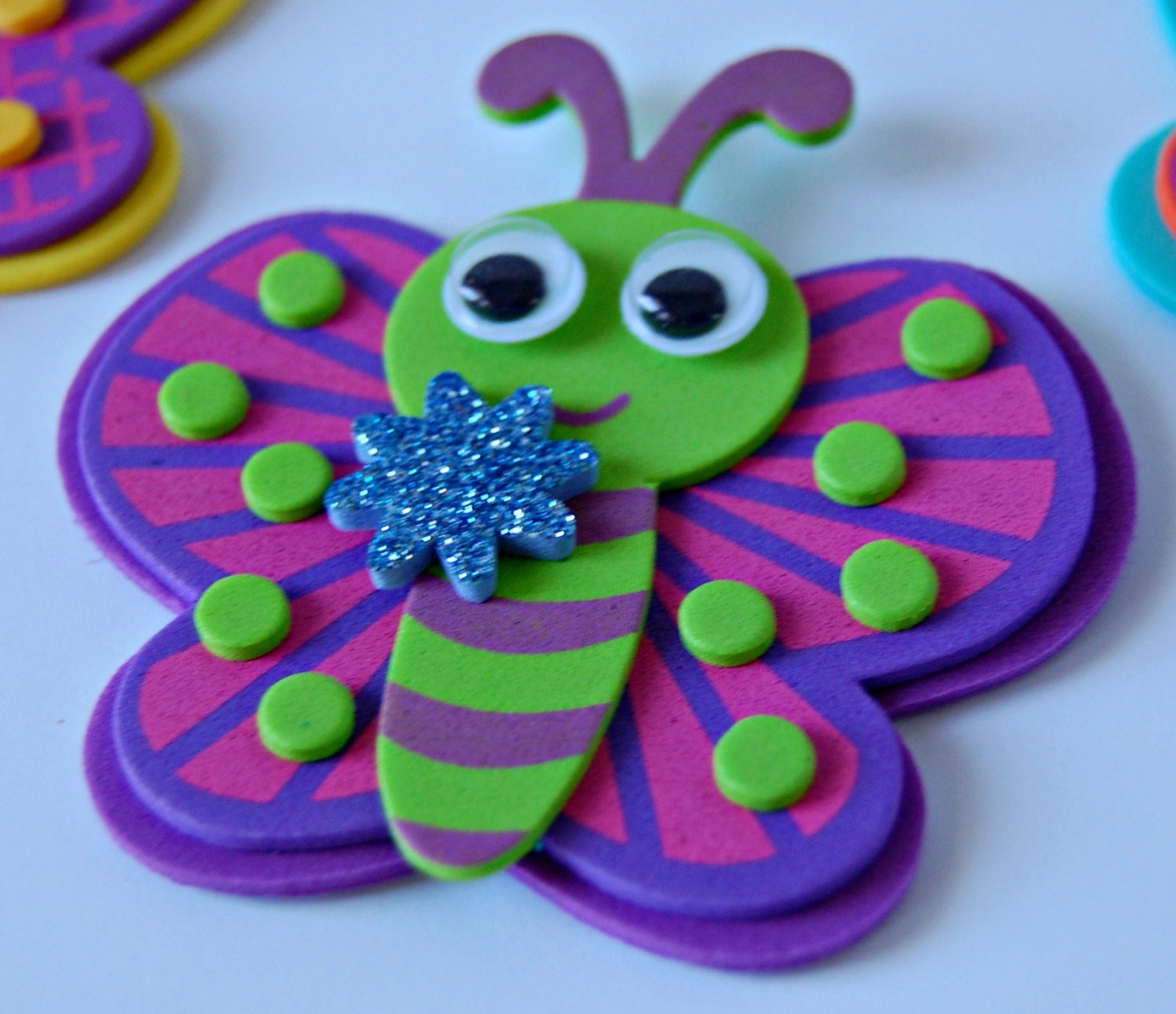Foam Butterfly Craft Kit Craft Party Activity