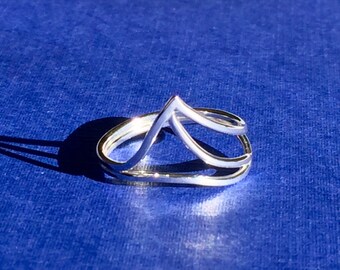 Sterling Silver Tiara Ring - SS p 8147R