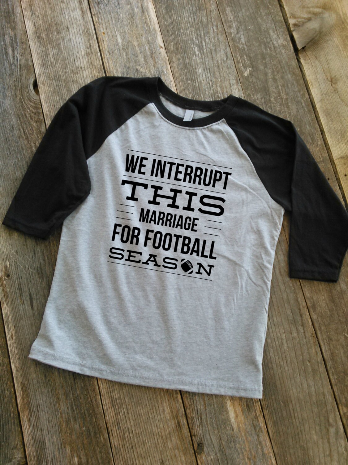 Football Raglan Tee Football Shirt Football Gifts