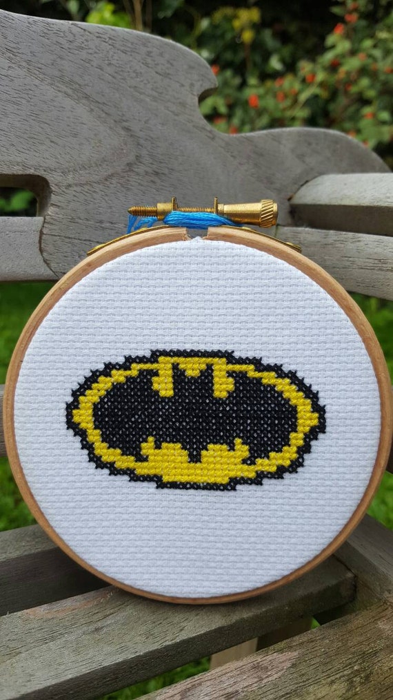 Batman Cross stitch Kit