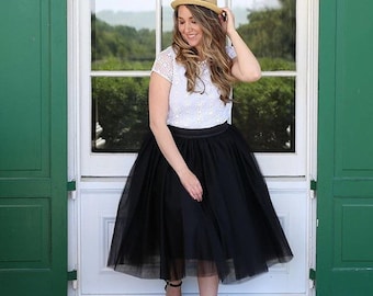 Bethany - Custom Made Ladies Tulle Skirt