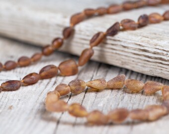Set of Baltic amber necklace and bracelet