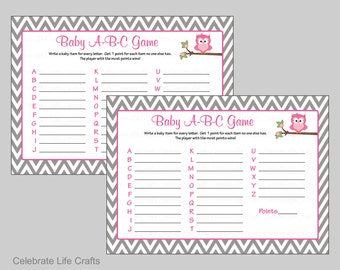 Baby Shower Sweet Life Candy Bar Match Game by CelebrateLifeCrafts