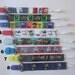 Nuk clips/pacifier clips/binki clip/soothie/infant pacifier clips Star Wars Jack Skellington Thomas the Train