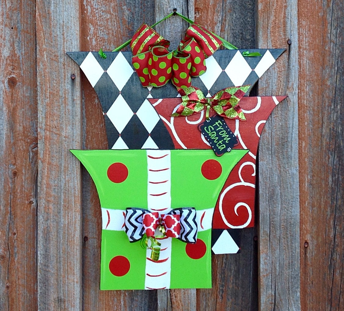 whimsical christmas door hanger christmas gifts decor whimsical christmas door hanger christmas gifts decor