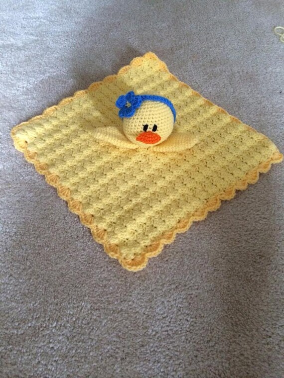 Crochet Lovey Security Blanket Baby Blanket Crochet Baby