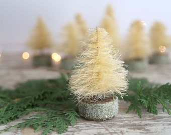 Handmade Sisal Tree, Sisal Christmas Tree, Natural Sisal Tree, Primitive Sisal Tree, Handmade Bottle Brush Tree, Rustic Sisal Tree