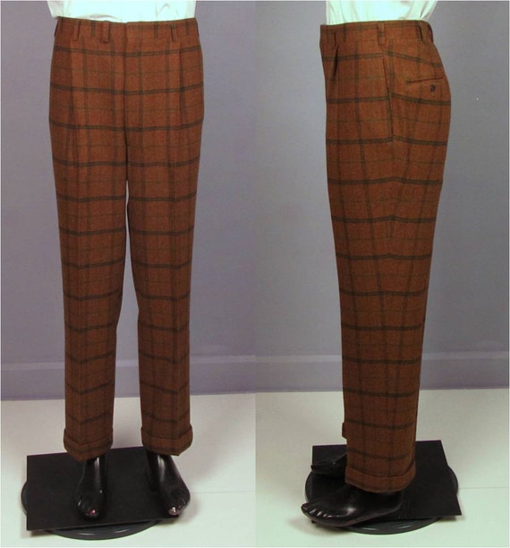 Vintage Suit Custom Made Late 1960s Men's Three Piece