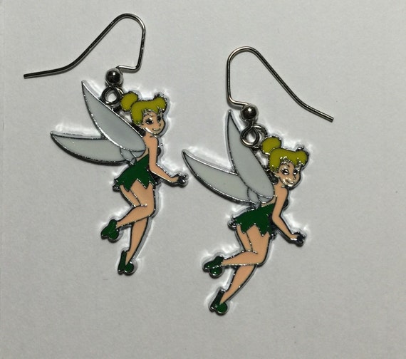 Tinkerbell Earrings by JewelryandStuffbyLis on Etsy