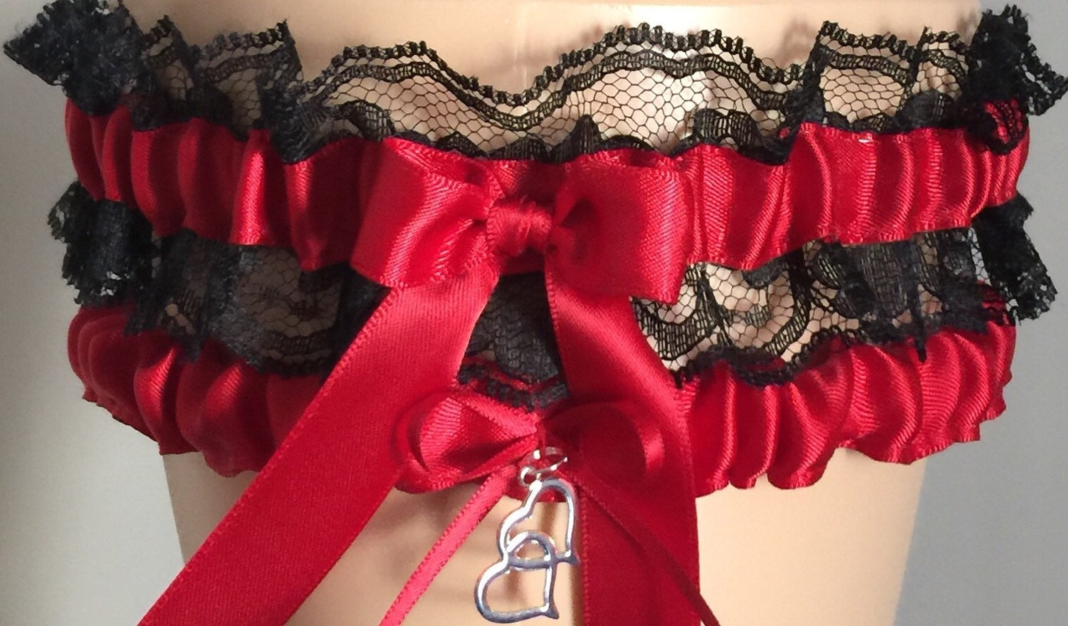 red and black laces