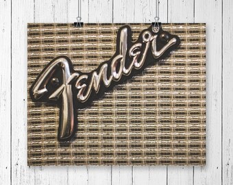 Fender Guitar Amp Music Art Studio Decor Rock n Roll Decor Rock and Roll Art Music Home Decor Wall Art Fine Art Photography Print