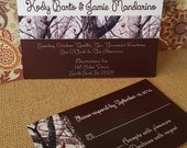 Snow Camo Wedding Invitations 9