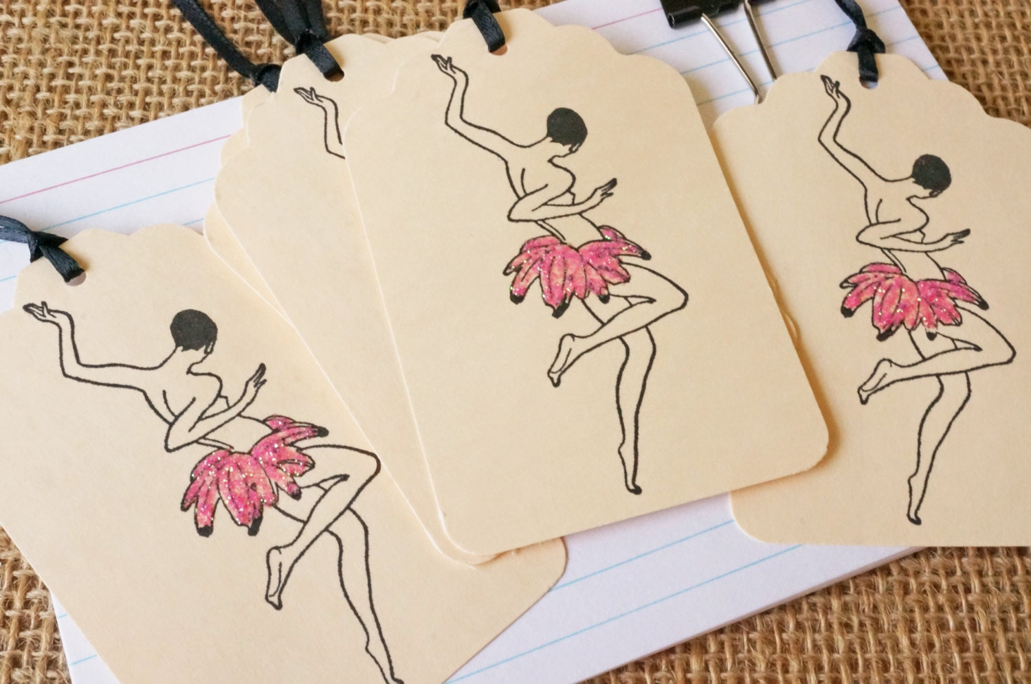 Dance Tags Ballerina Tags Dance Recital Tags by MelodysMoments