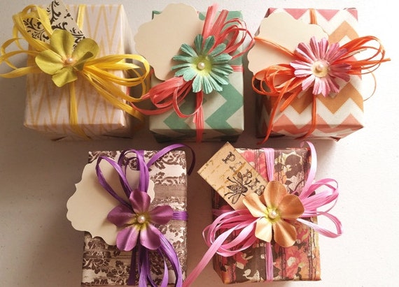 5 Personalized Bridesmaids Bath Gift Sets Party Favors